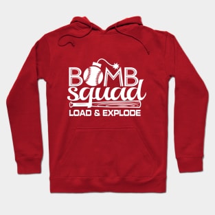 Baseball Softball Bomb Squad Home Run Dinger Club Hoodie